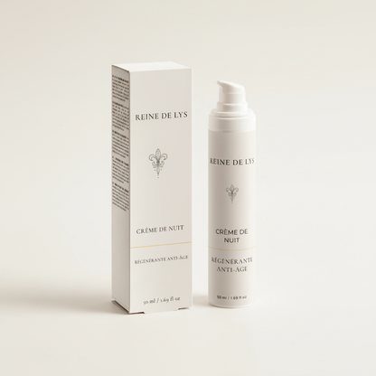 Packaging Detail — Night Cream #F8F7F5