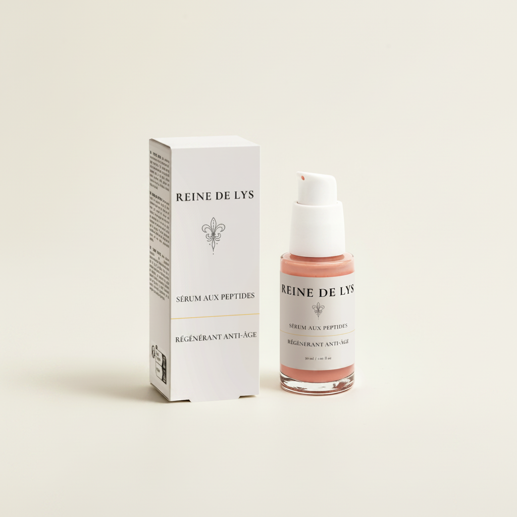 Packaging Detail Shot — Reine de Lys